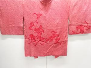 大正ロマン　本総絞り　花唐草模様絵羽織